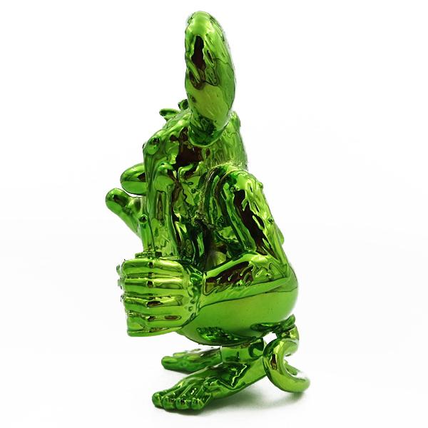 ファンコPOP! ラットフィンク フィギュア メタリックグリーン 約H110mm ファンコ RAT FINK 緑 キャラクター アメトイ アメリカン雑貨｜funandfunny｜07