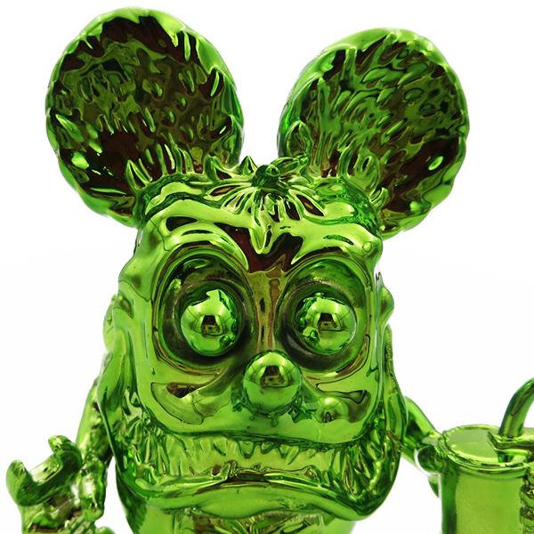 ファンコPOP! ラットフィンク フィギュア メタリックグリーン 約H110mm ファンコ RAT FINK 緑 キャラクター アメトイ アメリカン雑貨｜funandfunny｜09