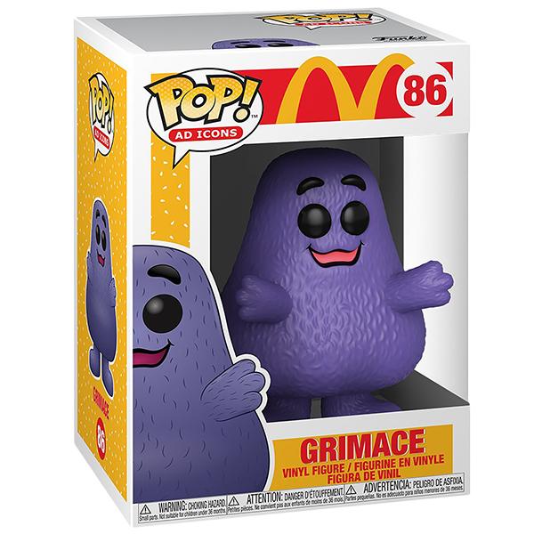 【FUNKO】ファンコ アドバタイジング フィギュア マクドナルド【グリマス】POP! AD ICONS VINYL FIGURE  MCDONALDS GRIMACE 人形 箱付き 正規品　｜funandfunny｜03