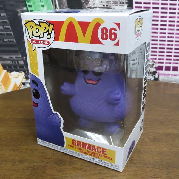 【FUNKO】ファンコ アドバタイジング フィギュア マクドナルド【グリマス】POP! AD ICONS VINYL FIGURE  MCDONALDS GRIMACE 人形 箱付き 正規品　｜funandfunny｜04