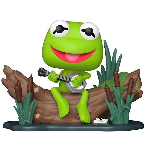 ファンコポップ マペット カーミット バンジョー フィギュア アメトイ アメリカン雑貨 FUNKO POP! DELUXE VINYLE FIGURE The Muppets Kermit with Banjo カエルの画像