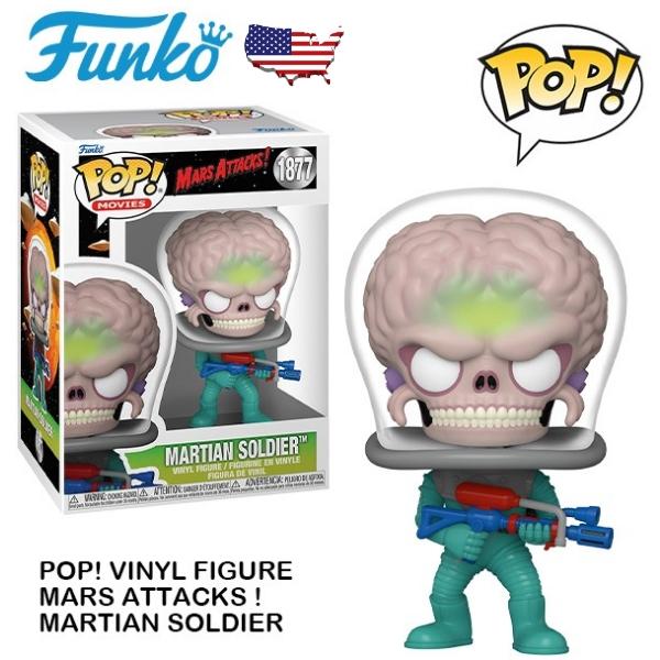 Funko ファンコpop 映画 マーズアタック 火星人兵士 フィギュア マース