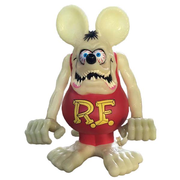 ラットフィンク 貯金箱 蓄光 RAT FINK ラットフィンク フィギュア 蓄光タイプ 特大 貯金箱
