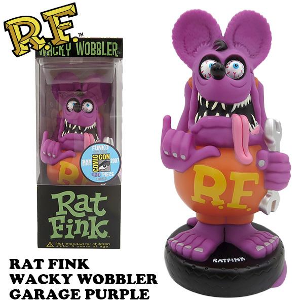 RAT FINK ラットフィンク フィギュア ガレージ パープル
