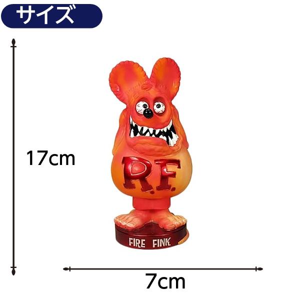 FUNKO - FUNKO ファンコ  RAT FINK R/F ラットフィンク フィギュア 31cm ネズミ 鼠 ディスプレイ 置物 中古A+ 【送料無料】 D-2184【質屋出品】 FUNKO - FUNKO ファンコ RAT FINK R/F ラットフィンク