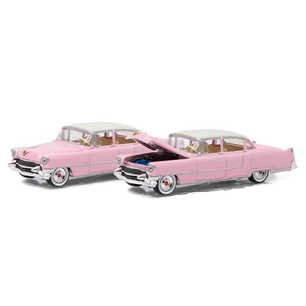 グリーンライト エルビス プレスリー ミニカー 1/64 1955 ピンク