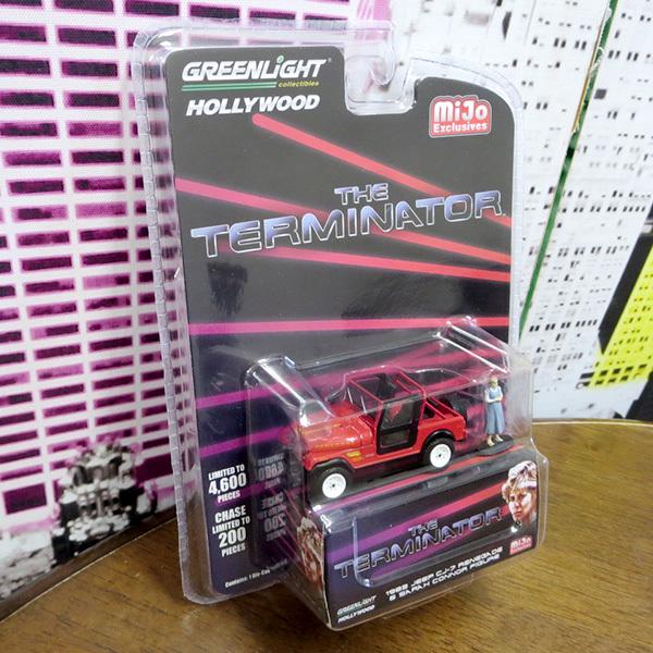 jadatoys aw green light ミニカーセット グリーンライト GREENLIGHT 1/64 映画ターミネーター ジープ ミニカー