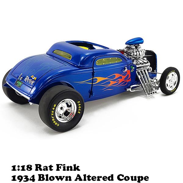 RAT FINK ミニカー 1/18 ラットフィンク ダイキャストカー ACME RAT FINK ミニカー 1/18 ラットフィンク ダイキャストカー ACME