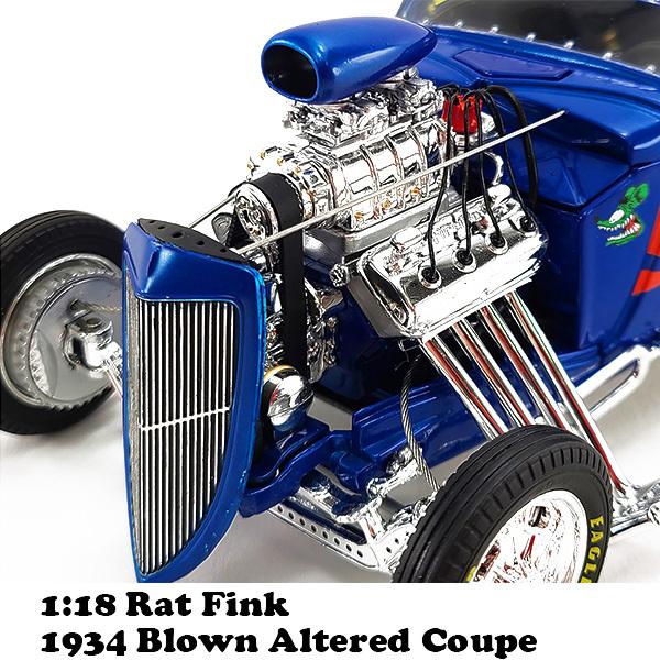 RAT FINK ミニカー 1/18 ラットフィンク ダイキャストカー ACME RAT FINK ミニカー 1/18 ラットフィンク ダイキャストカー ACME