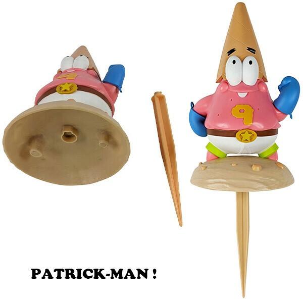 スポンジボブ フィギュア ガーデンノーム パトリック キャラクター