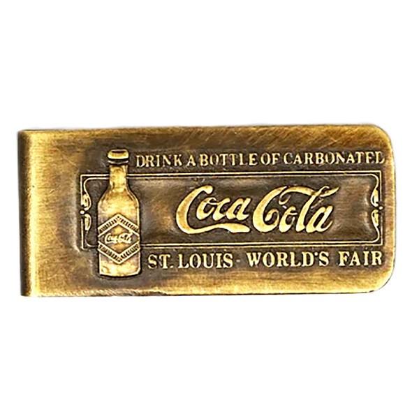 Coca Cola（コカコーラ） マネークリップ 金具 真鍮 札挟み 札束止
