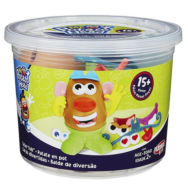 ミスター ポテトヘッド フィギュア おもちゃ トイストーリー ハスブロ Mr. ポテトヘッド 人形 グッズ Mr. POTATO HEAD TAFER TUB アメリカン雑貨 アメトイ｜funandfunny｜02