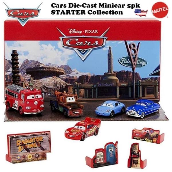 MATTEL（マテル） カーズ おもちゃ 1/55 ミニカー5台付きの