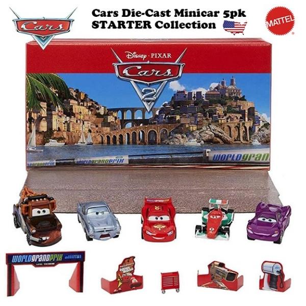 MATTEL（マテル） カーズ 2 おもちゃ 1/55 ミニカー5台付きの