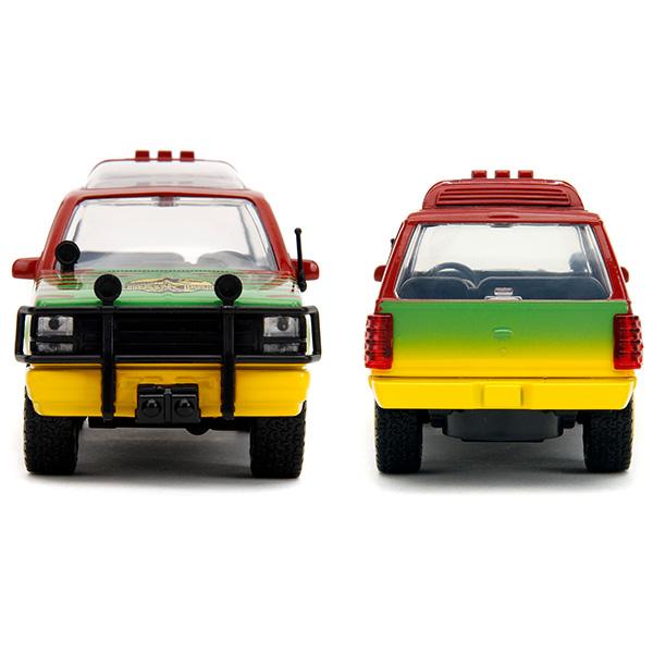 Jada ジュラシックワールド ミニカー 1/32 車 おもちゃ 恐竜 好き