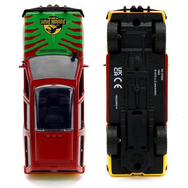 Jada ジュラシックワールド ミニカー 1/32 車 おもちゃ 恐竜 好き