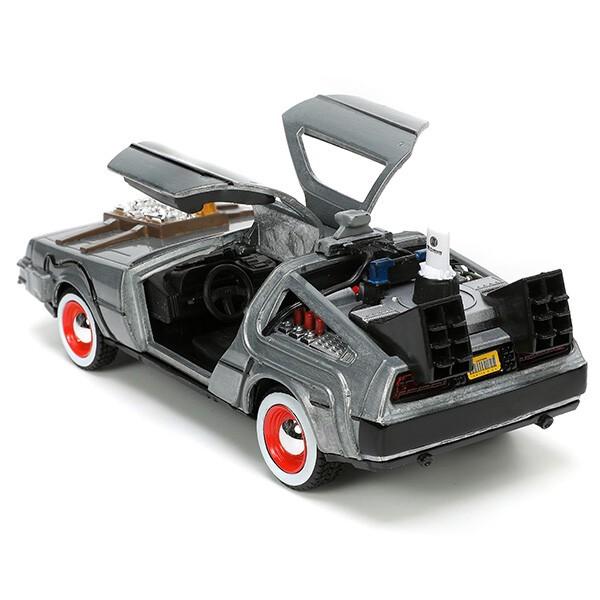 【新品未開封】バックトゥザフューチャー Ⅲデロリアン　1/32 ジャダ 4個 Jada バックトゥザフューチャー 3 デロリアン ミニカー 1/32 JADA TOYS