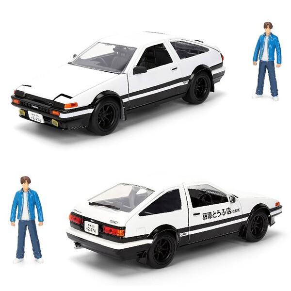 Jada イニシャル D ミニカー 車 藤原拓海 フィギュア付き 頭文字 D