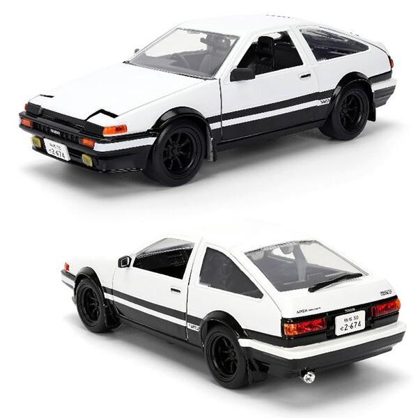 Jada イニシャル D ミニカー 車 藤原拓海 フィギュア付き 頭文字 D