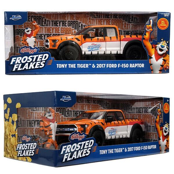 Jada トニー・ザ・タイガー ミニカー フォード F150 ケロッグ