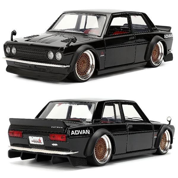 Jada ミニカー 日本車 1/24 1973 ダットサン 510 ダイキャストカー
