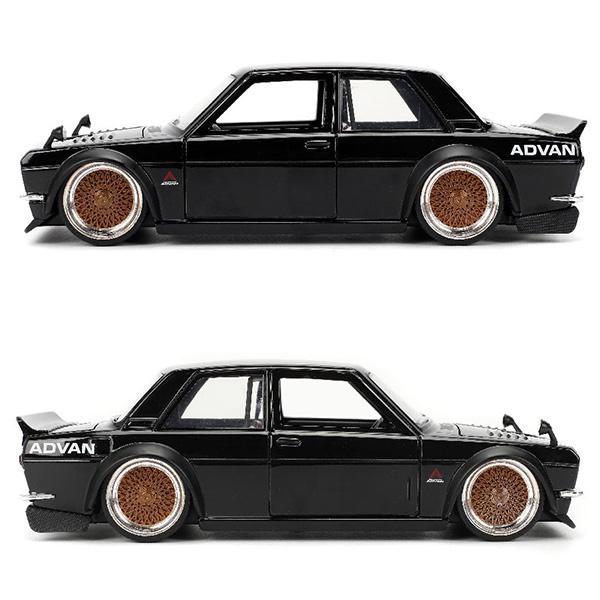 Jada ミニカー 日本車 1/24 1973 ダットサン 510 ダイキャストカー