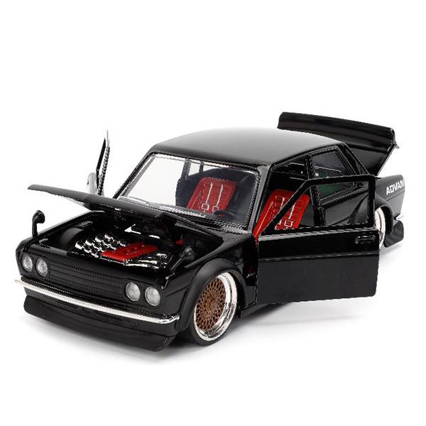 Jada ミニカー 日本車 1/24 1973 ダットサン 510 ダイキャストカー