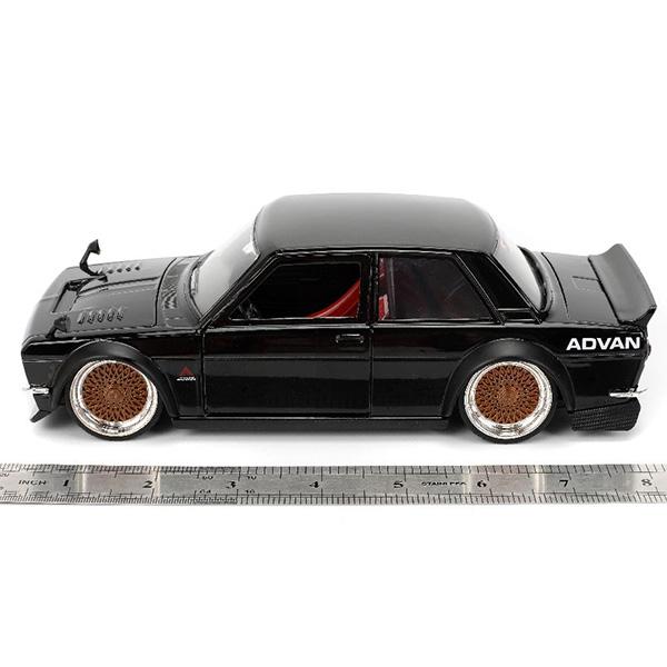 Jada ミニカー 日本車 1/24 1973 ダットサン 510 ダイキャストカー