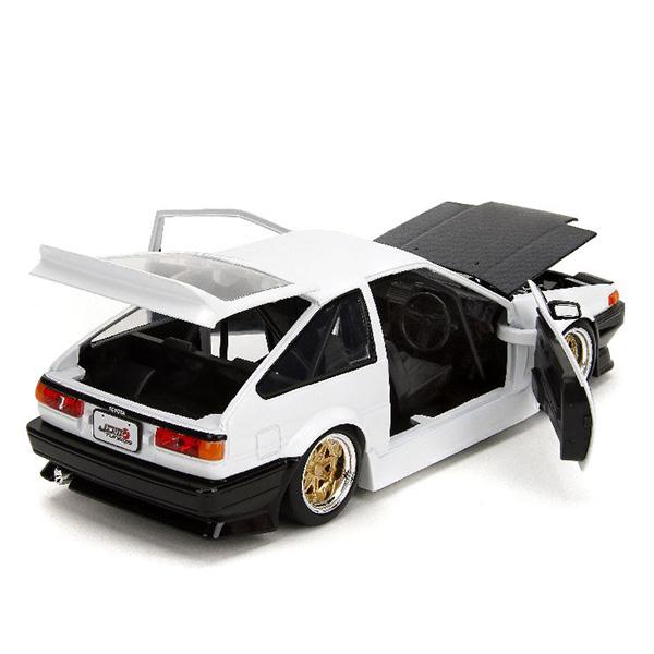 ミニカー 1986 Toyota Trueno AE86 JDM Tuners 1/24 JADA JDM TUNERS 1986 TOYOTA TRUENO AE86 RED 1:24 DIECAST MODEL NEW
