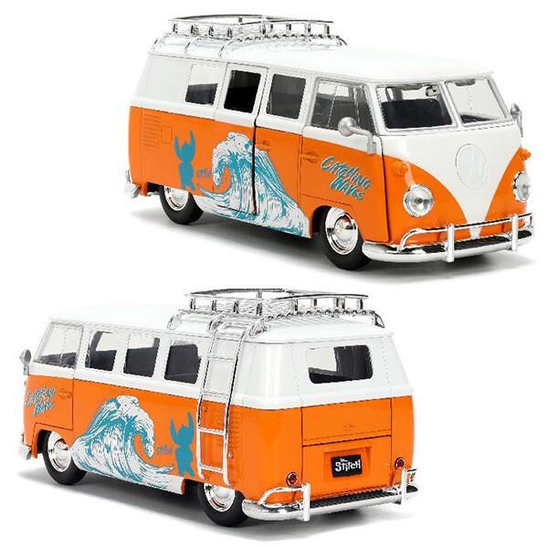 Jada スティッチ ミニカー ワーゲンバス スティッチ フィギュア 付き