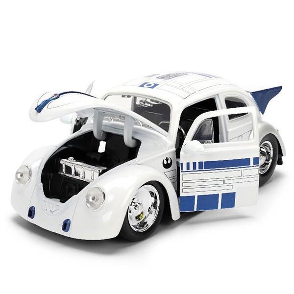 Jada スターウォーズ 1/24 フォルクスワーゲン・ビートル ミニカー R2