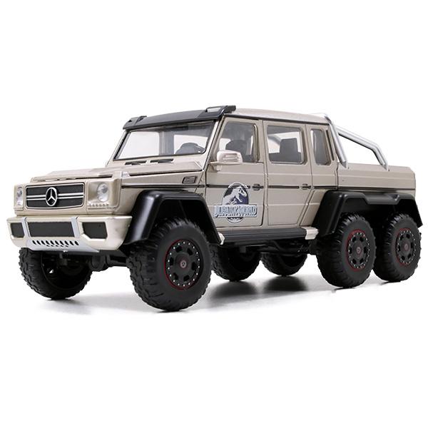 タミヤ g601 メルセデスベンツ G63 AMG 6×6 モンスタートラック風 Jada ジュラシック・ワールド ミニカー 1/24 映画 ダイキャストカー