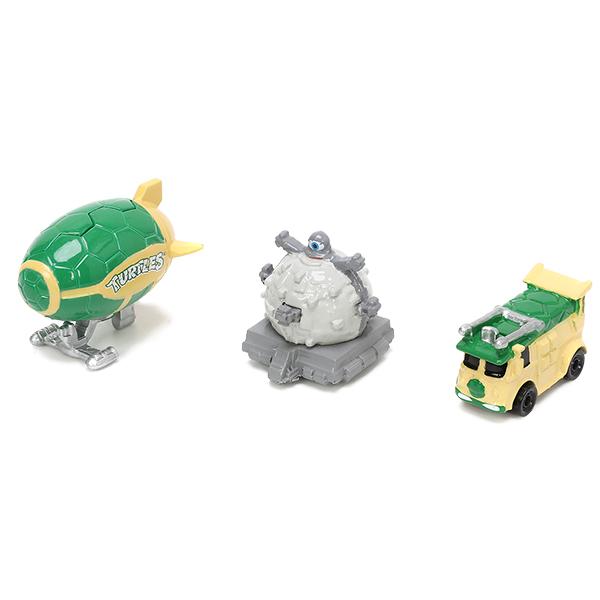ミニカー11台セット ドナルドダックなど Jada タートルズ ミニカー パーティーワゴン JADATOYS Nano