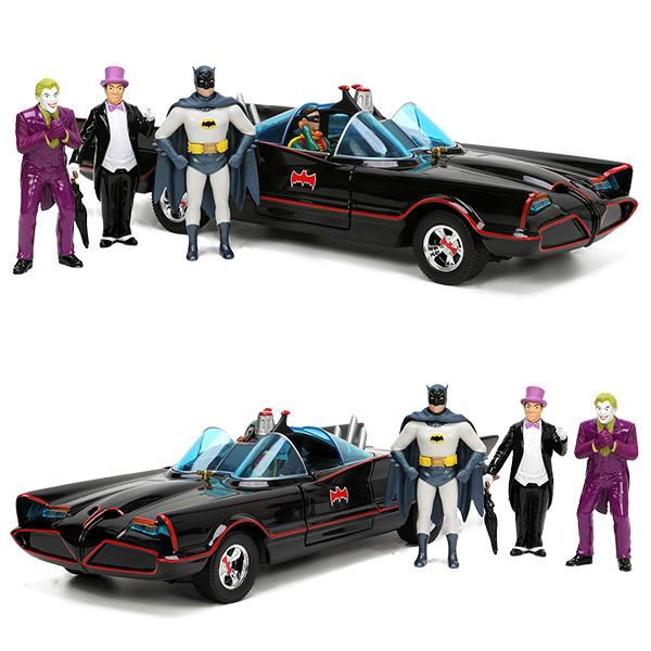 Jada バットモービル ミニカー バットマン ジョーカー ペンギン Jada バットモービル ミニカー バットマン ジョーカー ペンギン