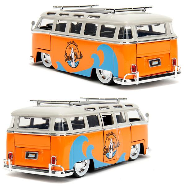 Jada ワーゲンバス ミニカー JADA TOYS 1:24 PUNCH BUGGY 1962