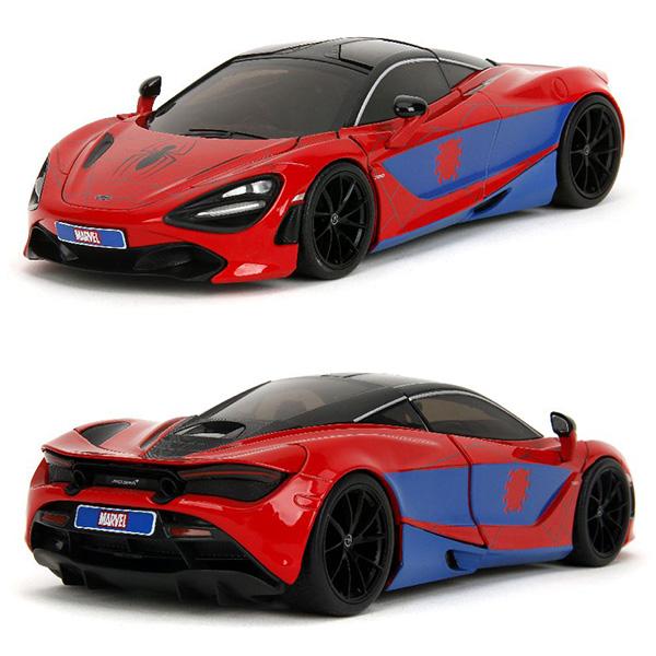Jada スパイダーマン ミニカー 1/24 マクラーレン 720S スパイダーマン
