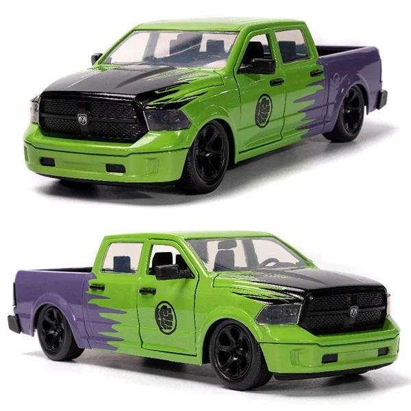 Jada ミニカー 1/24 ハルク フィギュア 付き マーベル JADATOYS MARVEL