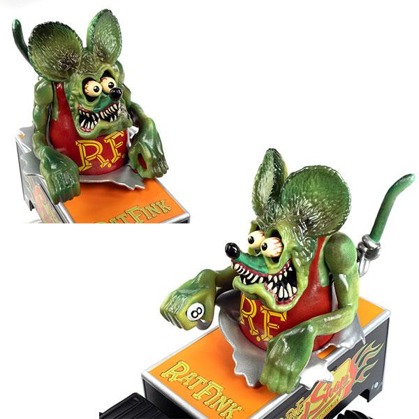 ミニカー Johnny Lightning Rat Fink 1/24 Truck JOHNNY LIGHTNING（ジョニーライトニング） ラットフィンク ミニカー 1