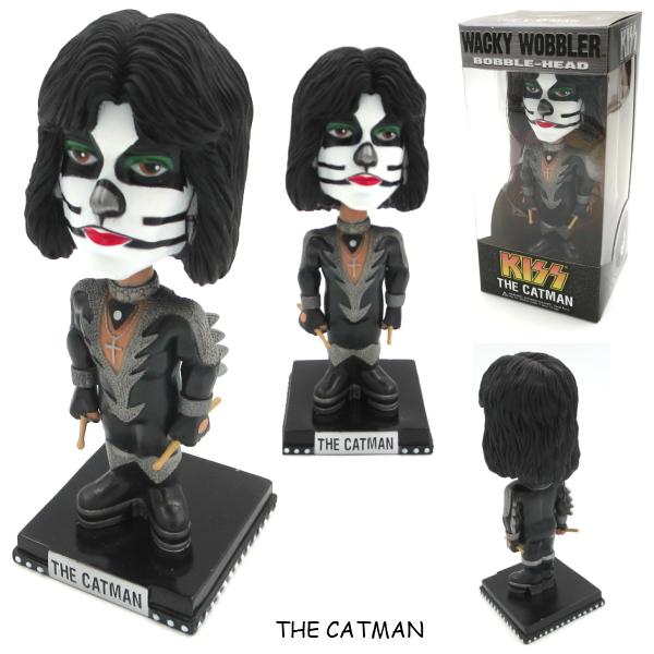 ワッキーワブラー KISS 4体セット ボビングヘッド Funko 【FUNKO】KISS ボビングヘッド CATMAN（ピーター・クリス