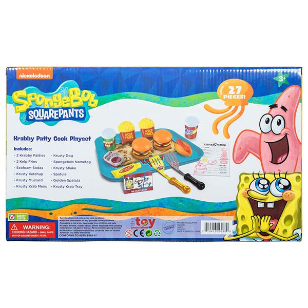 スポンジボブ おもちゃ Krabby Patty カーニバーガー プレイセット