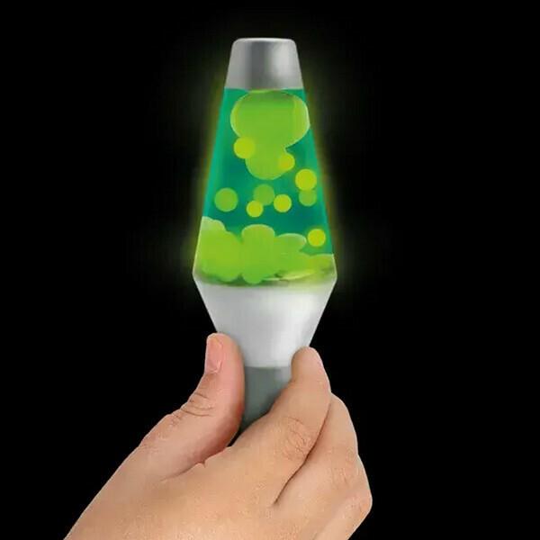ラバランプ スクイーズ おもちゃ 蓄光 LAVA LAMP ストレス解消 癒し