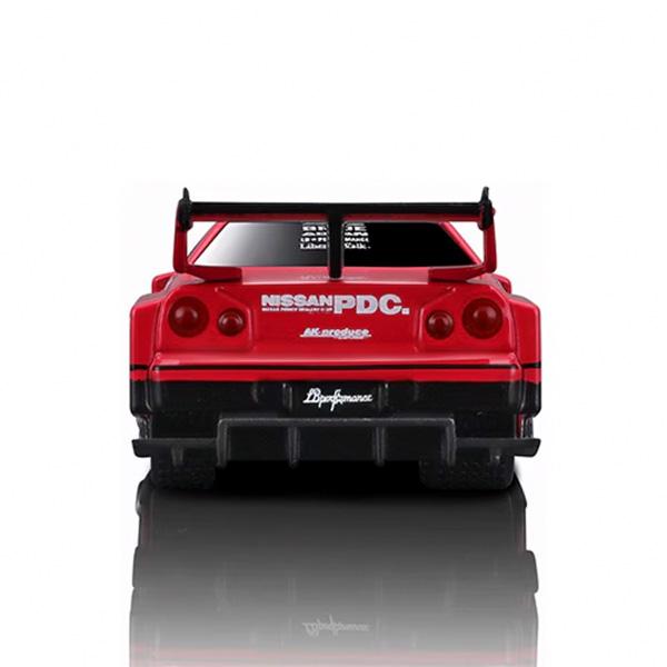 マイスト マッスルマシン ミニカー 1/64 日産 GTR R34 Muscle Machines