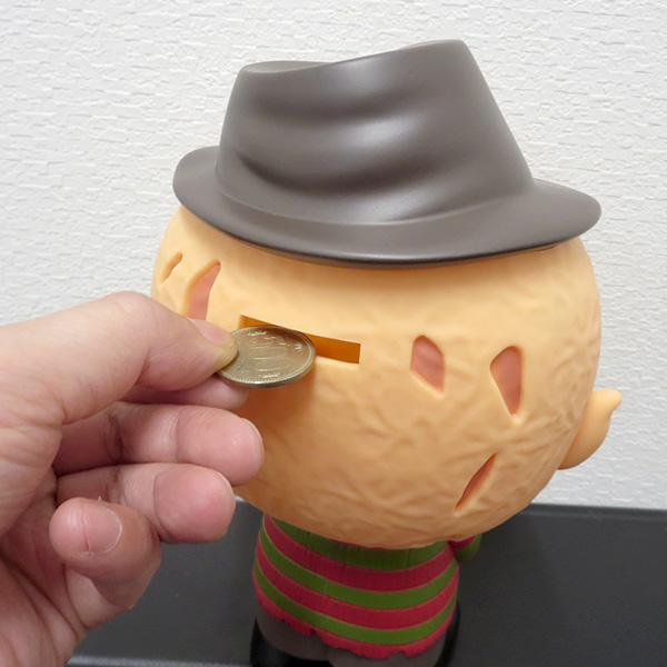 フレディー フィギュア バンク エルム街の悪夢 貯金箱 映画 グッズ