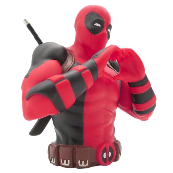 デッドプールの貯金箱 マーベルMARVEL デッドプールヘッド・セラミックバンク/貯金箱