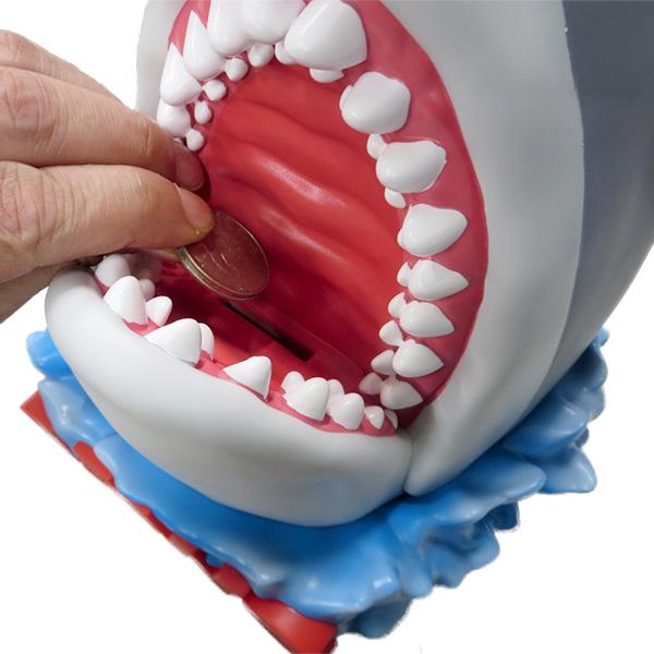 ジョーズ フィギュア バンク 貯金箱 JAWS グレートホワイトシャーク