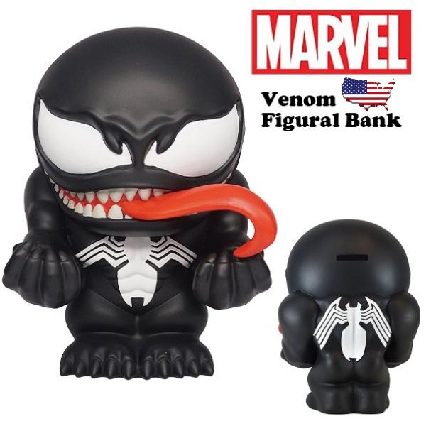 MARVEL（マーベル） ヴェノム フィギュア バンク グッズ 貯金箱