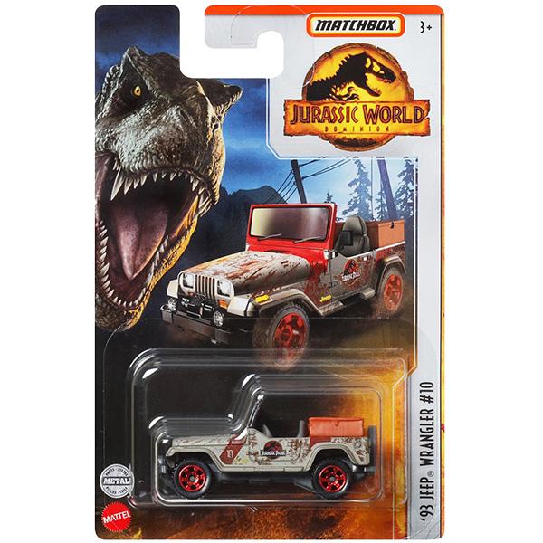 マッチボックス ジュラシック パーク ジュラシック ワールド ミニカー マテル マテル マッチボックス ジュラシック・ワールド ベーシックカー