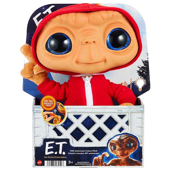 MATTEL（マテル） E.T. 40周年記念 トーキング ぬいぐるみ 人形 28cm