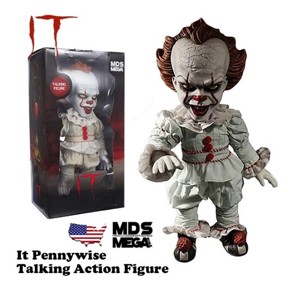 レア デフォリアル IT/イット ペニーワイズ フィギュア ピエロ MEZCO イット ペニーワイズ トーキング フィギュア ピエロ MEZCO TOYZ