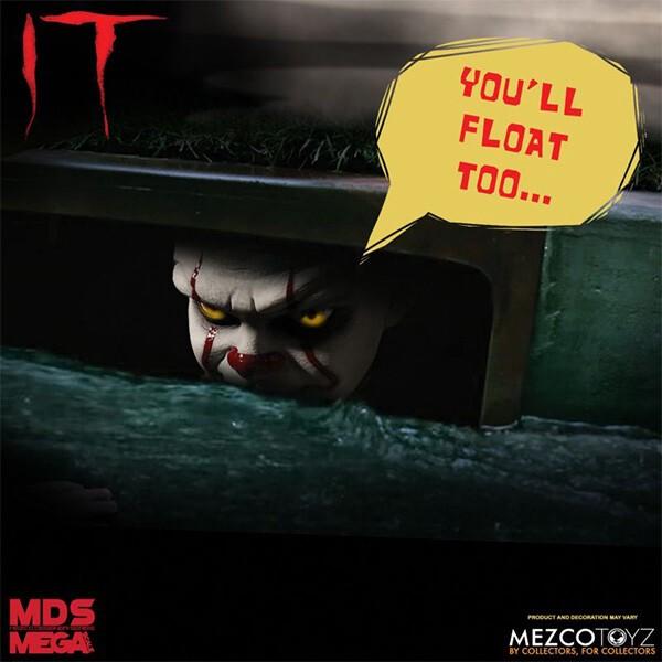 MEZCO イット ペニーワイズ トーキング フィギュア ピエロ TOYZ